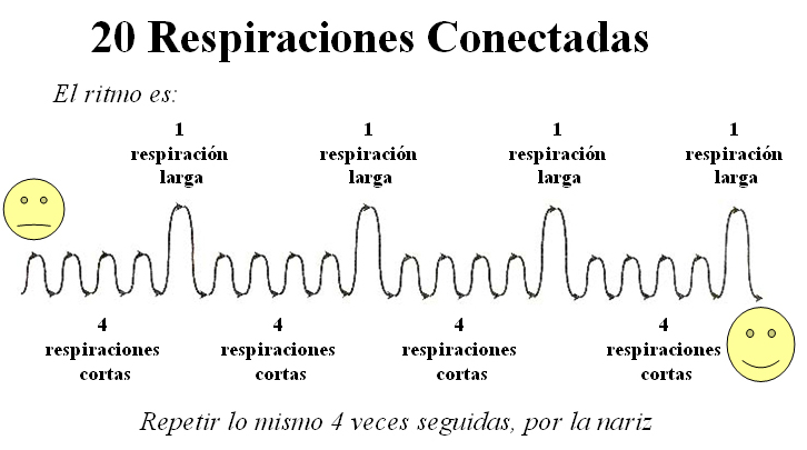 20 respiraciones