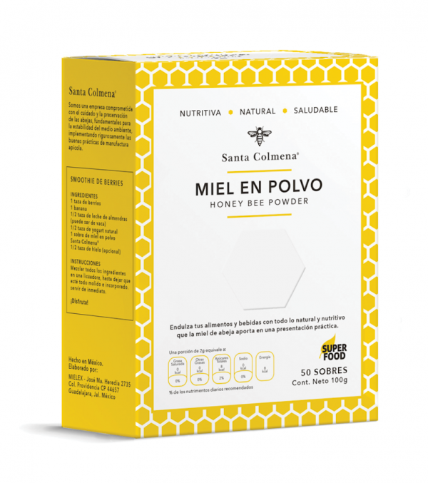 Miel de abeja en polvo