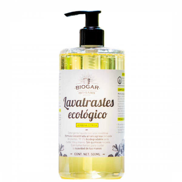 Lavatrastes ecológico