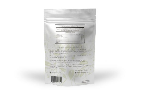 Vita Cool Mix: Mezcla de Maca, Matcha y Moringa en polvo - Image 2